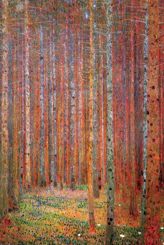 AP138 Klimt - Pine Forest (Tannenwald), 24 x 36