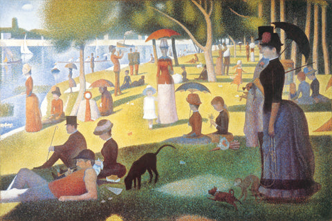 AP888 Seurat - Sunday on La Grande Jatte, 24 x 36