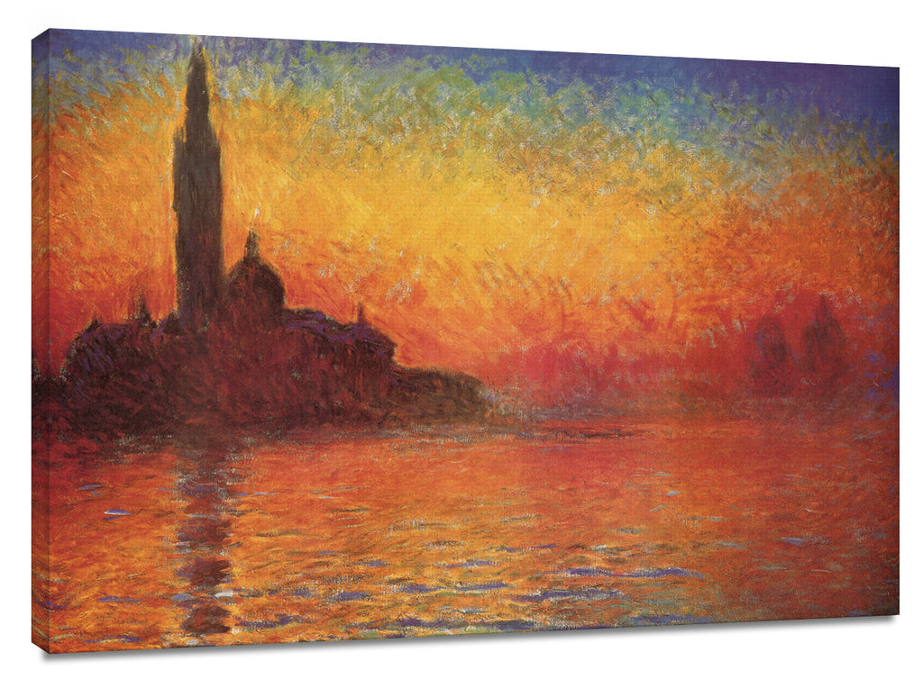 CNV214 - Monet - Dusk in Venice, 24 x 36