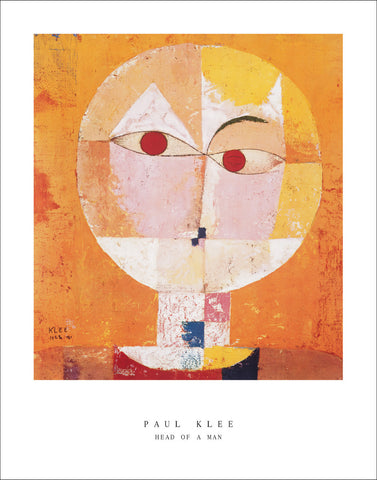 K107 - Head of a Man, 22 x 28