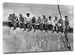 CNV240 Lunch atop of Skyscraper 24in x 36in