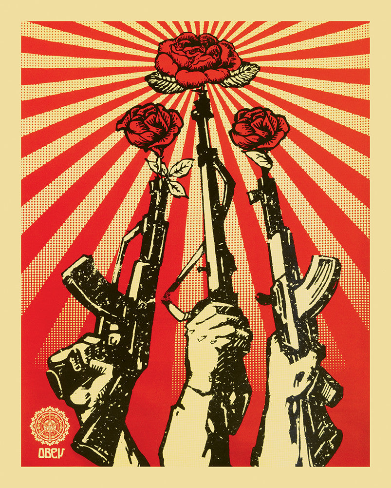 MP772 GUNS AND ROSES 16in x 20in