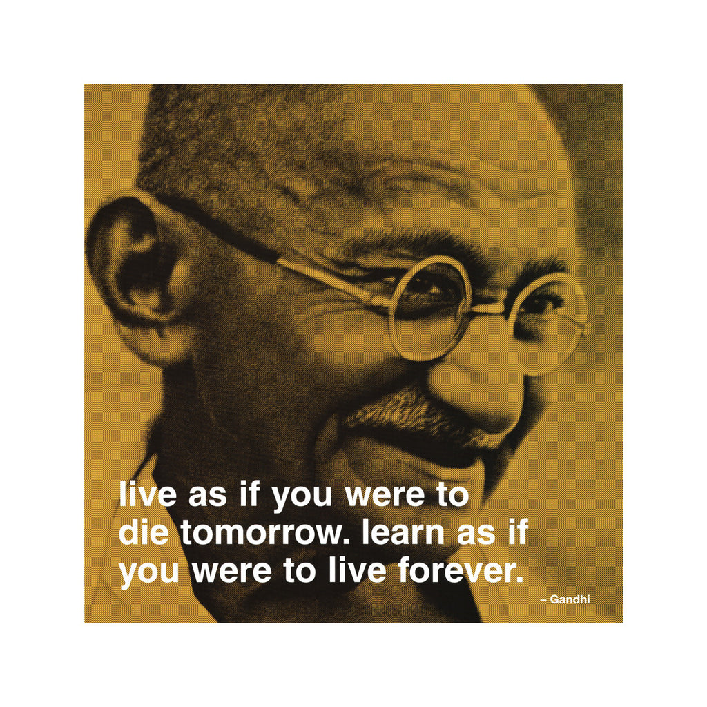 MP778 Gandhi Live 16in x 16in