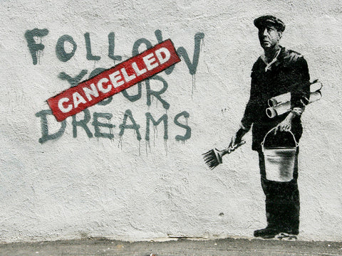 MP786 FOLLOW YOUR DREAMS 16in x 20in