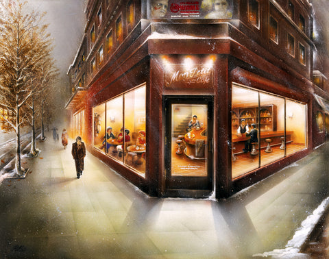 NY157 - Magrini - Mon Petit Cafe, 11 x 14