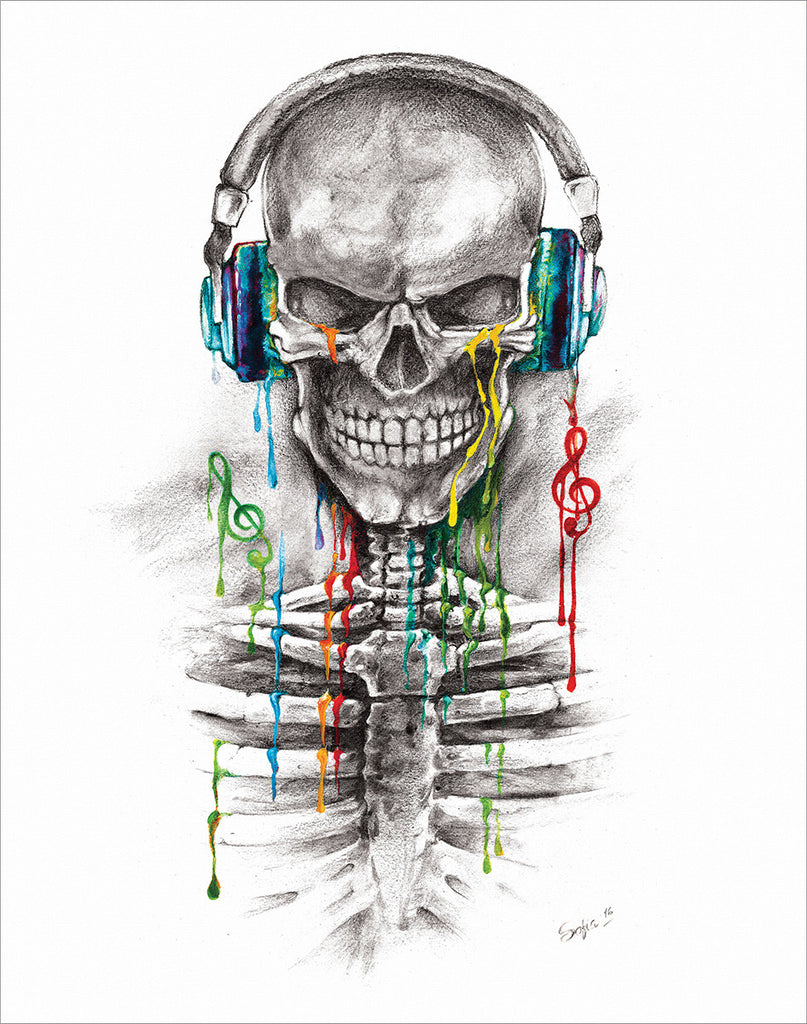 NY164 Liquid Music by Sophia 11x14