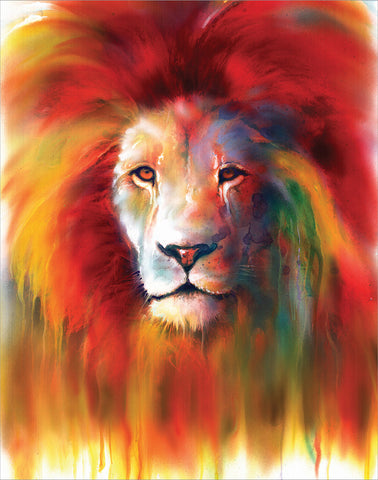 NY165 Lion Tears by Sophia 11x14