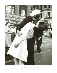 NY317 - Kissing the War Goodbye, 12 x 19