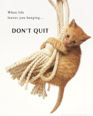 NY351 - Don't Quit, 16 x 20