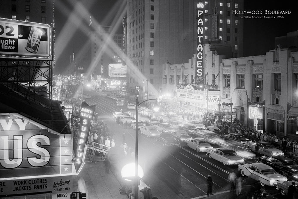 NY828 - Hollywood Boulevard, 24 x 36