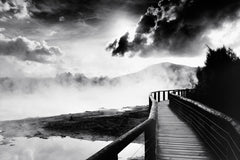 NY834 - Walkway Over The Lake, 24 x 36