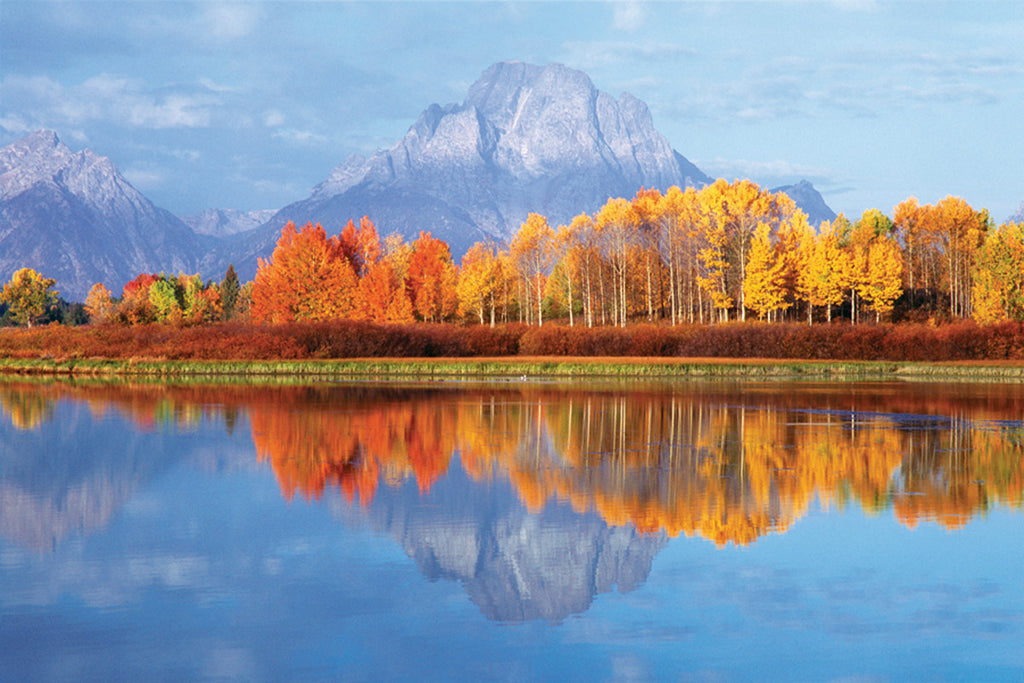 NY845 - Mount Moran, Grand Teton National Park - Wyoming, 24 x 36
