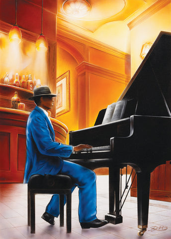 NY860 - Magrini - Jazz II, Piano, 24 x 36