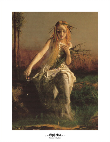 PH700 - Hughes - Ophelia (detail), 11 x 14