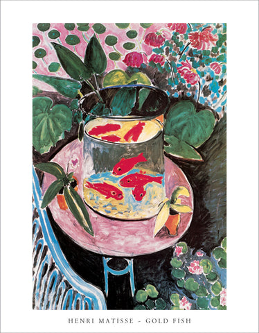 PM834 - ,atisse, Gold Fish, 11 x 14