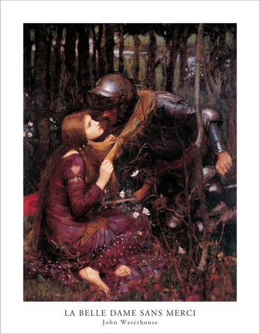PW835 - Waterhouse, Sans Merci, 11 x 14