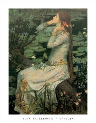 PW836 - Waterhouse, Ophelia, 11 x 14